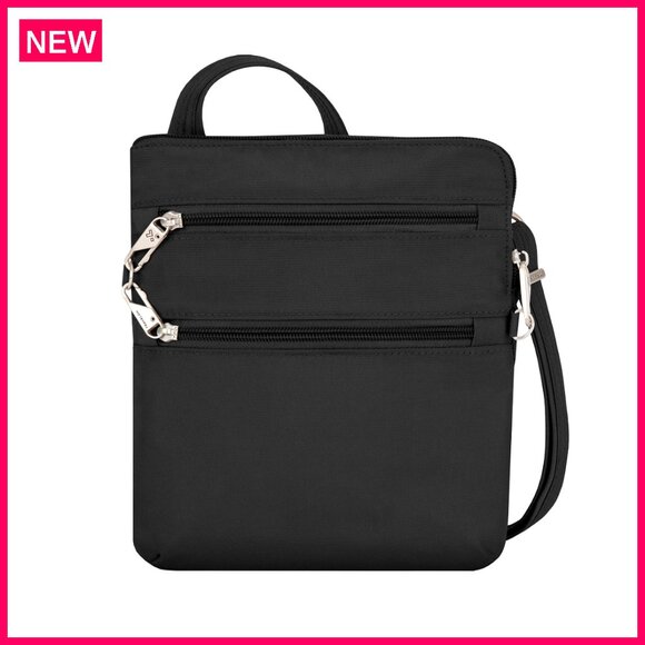 Anti-Theft Crossbody Bag with RFID Blocking, Adjustable Strap, 9x10.5 Inches
